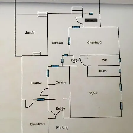 Σπίτι διακοπών Maison A 150m De La Naturiste, 2 Linguizzetta